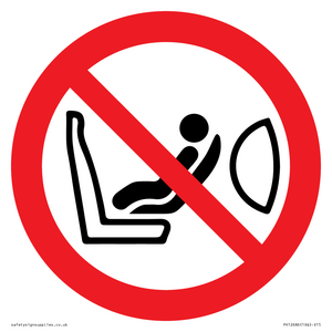 PH12686: Prohibition: Child seat installation prohibited