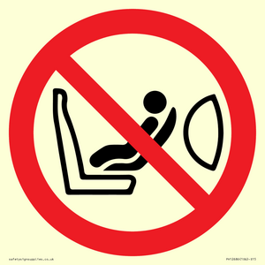 PH12686: Prohibition: Child seat installation prohibited