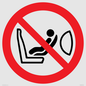 PH12686: Prohibition: Child seat installation prohibited