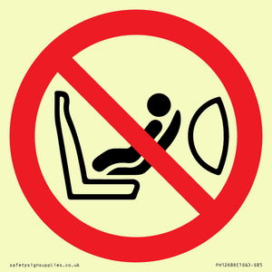PH12686: Prohibition: Child seat installation prohibited