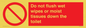 PH5783: Do not flush wet wipes or moist tissues down the toilet