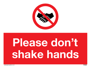 PH5929: Please don't shake hands
