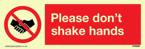 PH5929: Please don't shake hands