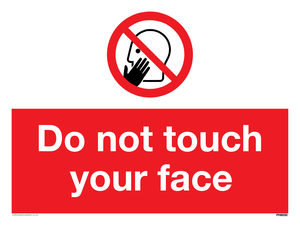 PH6050: Do not touch face