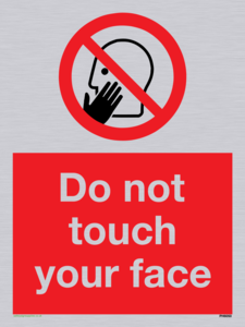 PH6050: Do not touch face