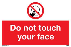 PH6050: Do not touch face