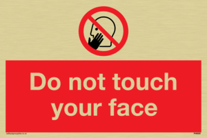 PH6050: Do not touch face