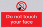 PH6050: Do not touch face