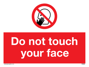 PH6050: Do not touch face