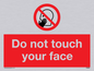 PH6050: Do not touch face