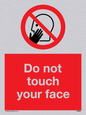 PH6050: Do not touch face