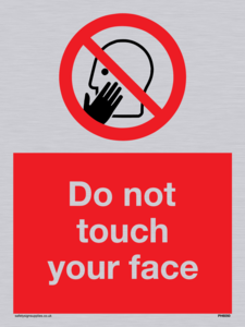 PH6050: Do not touch face