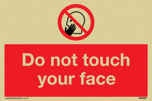 PH6050: Do not touch face
