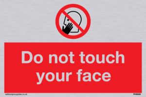 PH6050: Do not touch face