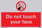 PH6050: Do not touch face
