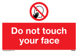 PH6050: Do not touch face