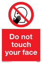 PH6050: Do not touch face