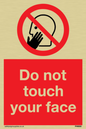 PH6050: Do not touch face