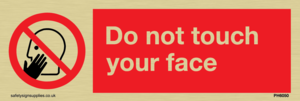 PH6050: Do not touch face