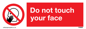 PH6050: Do not touch face