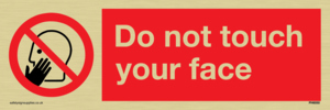 PH6050: Do not touch face