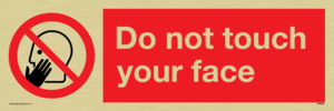 PH6050: Do not touch face