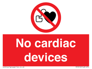 PH7612: No cardiac devices