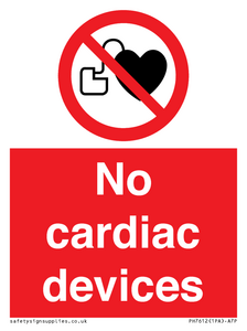 PH7612: No cardiac devices