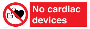 PH7612: No cardiac devices