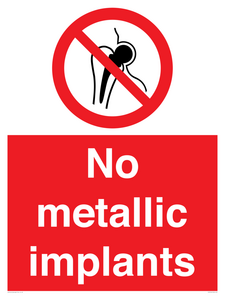 PH7616: No metallic implants