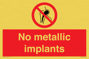 PH7616: No metallic implants