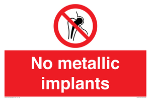 PH7616: No metallic implants