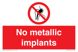PH7616: No metallic implants