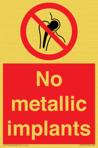 PH7616: No metallic implants