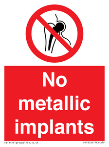 PH7616: No metallic implants