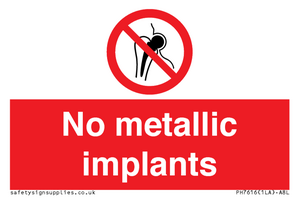 PH7616: No metallic implants