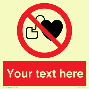 PH7623: Custom prohibition No cardiac devices