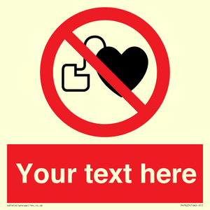 PH7623: Custom prohibition No cardiac devices