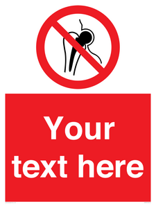 PH7627: Custom prohibition No metallic implants