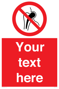 PH7627: Custom prohibition No metallic implants