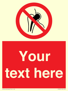 PH7627: Custom prohibition No metallic implants