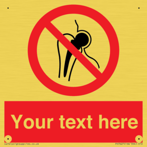 PH7627: Custom prohibition No metallic implants