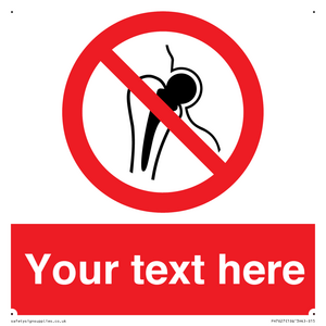 PH7627: Custom prohibition No metallic implants