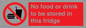 PH7882: No food or drink to be stored in this fridge