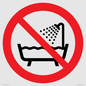 PL11286: P026 Prohibition: Do not use this device in a bathtub, shower, or water-filled reservoir