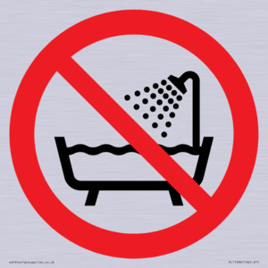 PL11286: P026 Prohibition: Do not use this device in a bathtub, shower, or water-filled reservoir