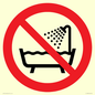 PL11286: P026 Prohibition: Do not use this device in a bathtub, shower, or water-filled reservoir