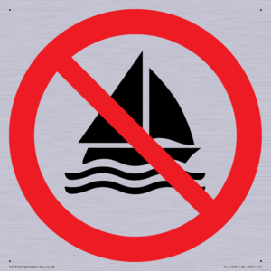 PL11338: Prohibition: No sailing