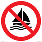 PL11338: Prohibition: No sailing