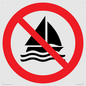 PL11338: Prohibition: No sailing